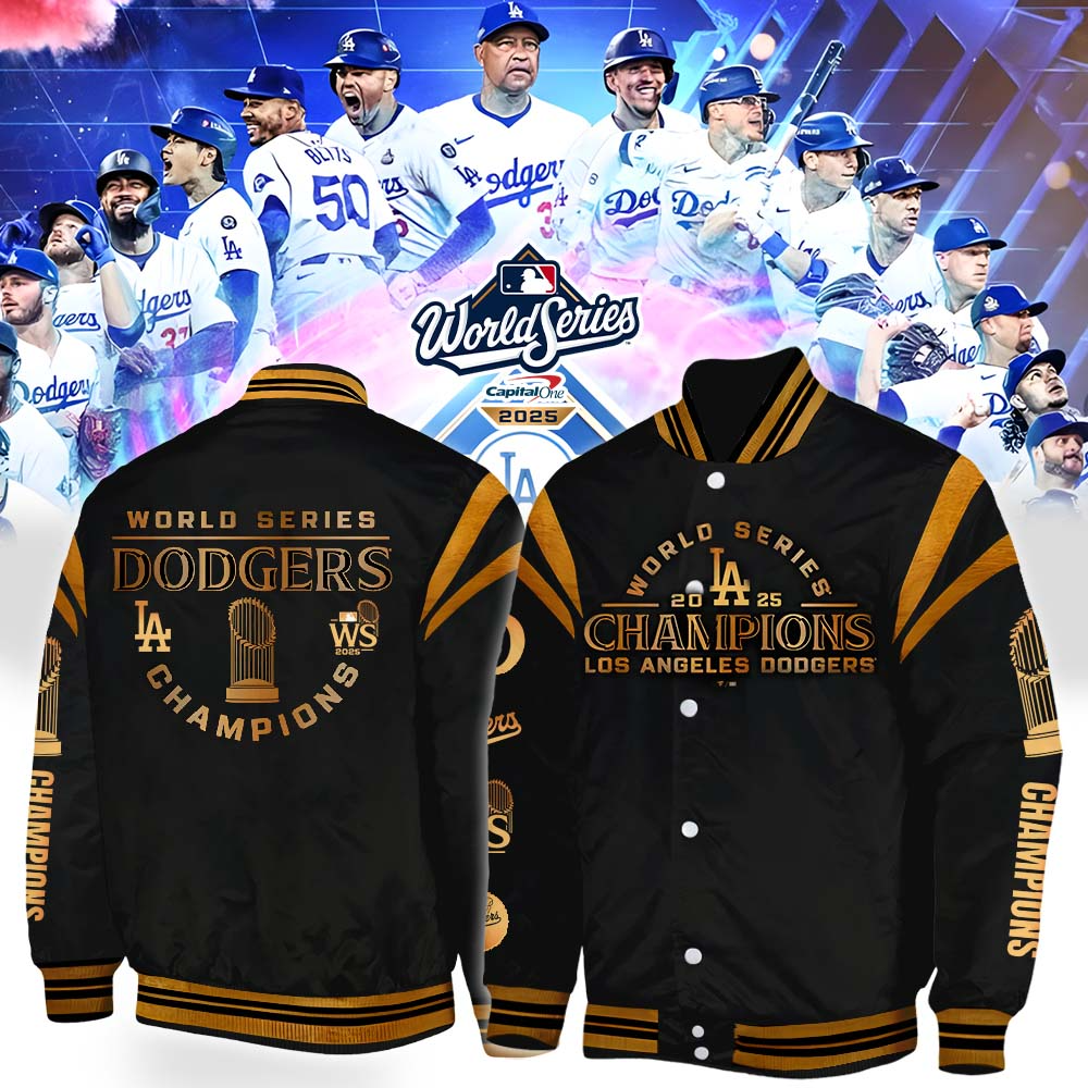 LAD x MLB World Series Winners 2025 Baseball Jacket DDT CTND