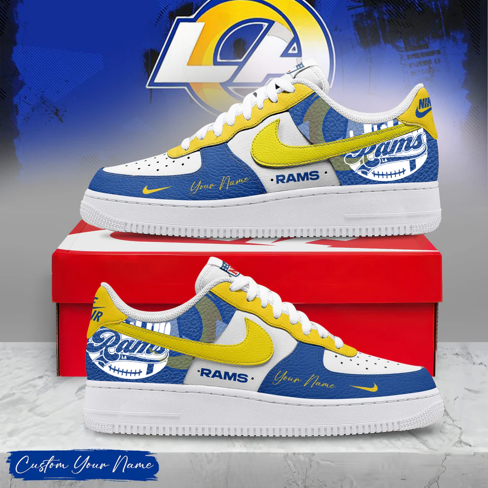 LAR Premium NFL City Skyline AF1 Sneakers DDT HLPHUONG