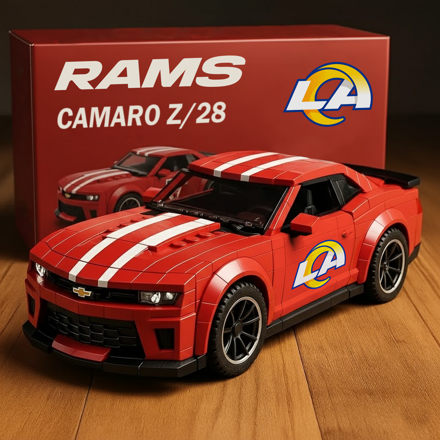 LAR x NFL Football Team Camaro Z28 DATND TANTD