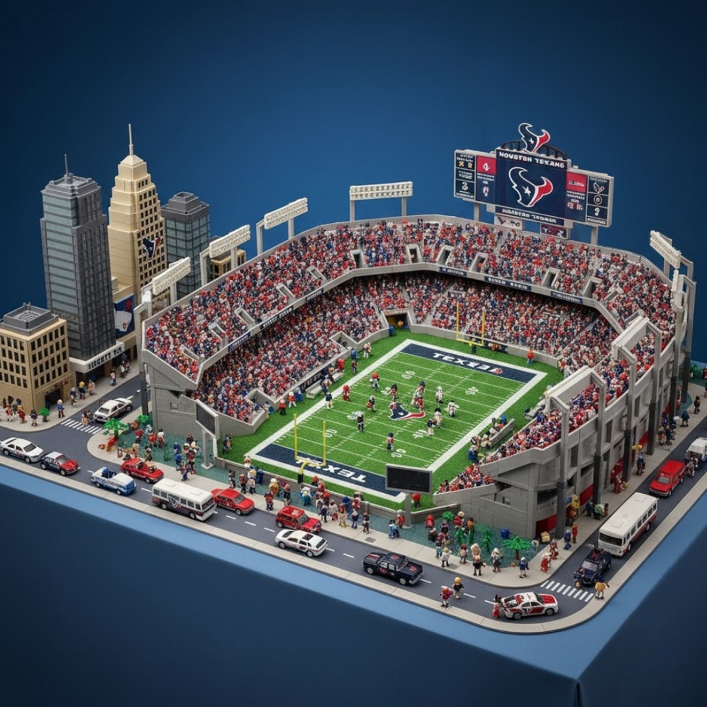 LEGO HOU x NFL Display Stadium DatND DVT