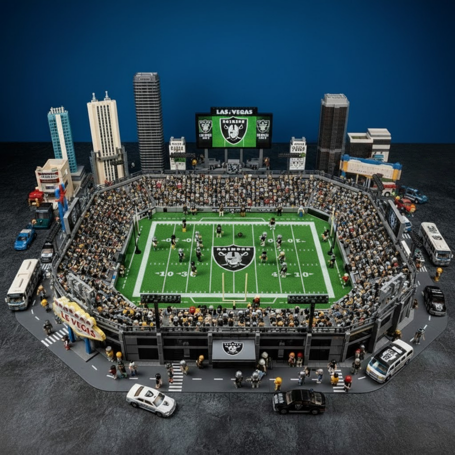LEGO LV x NFL Display Stadium DatND DVT