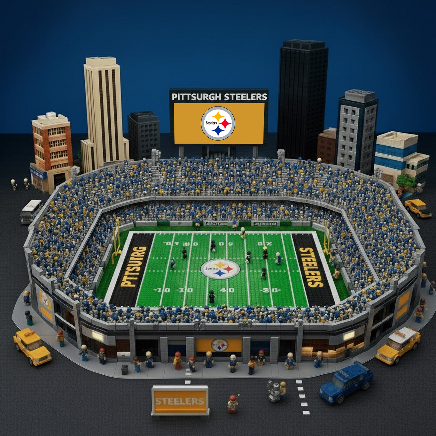 LEGO PIT x NFL Display Stadium DatND DVT