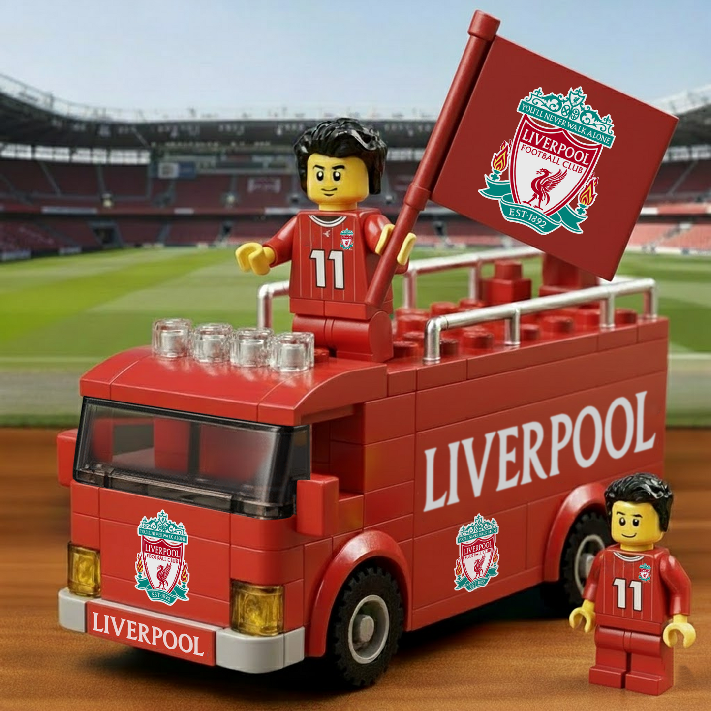 LIV x EPL Building Blocks Bus Toy Set 2111 DatND DVT