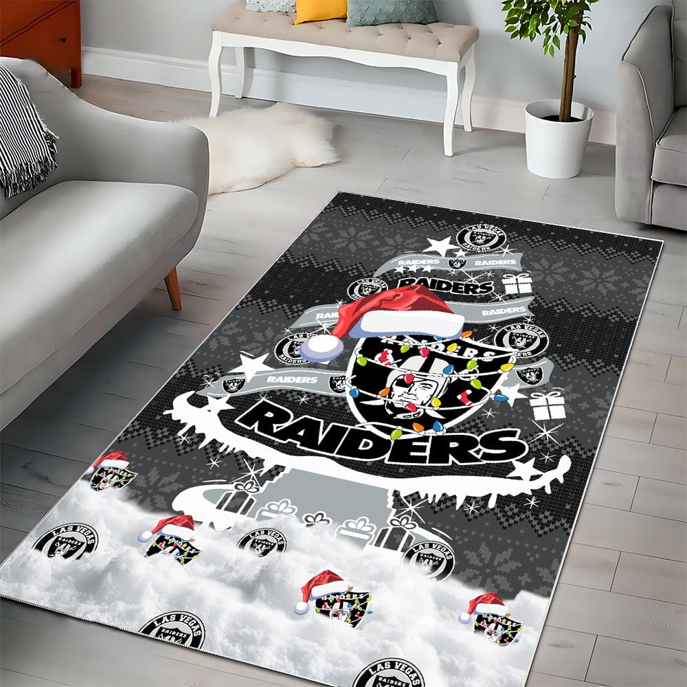 LVR NFL Chrismas Carpet Rug DDT NTL