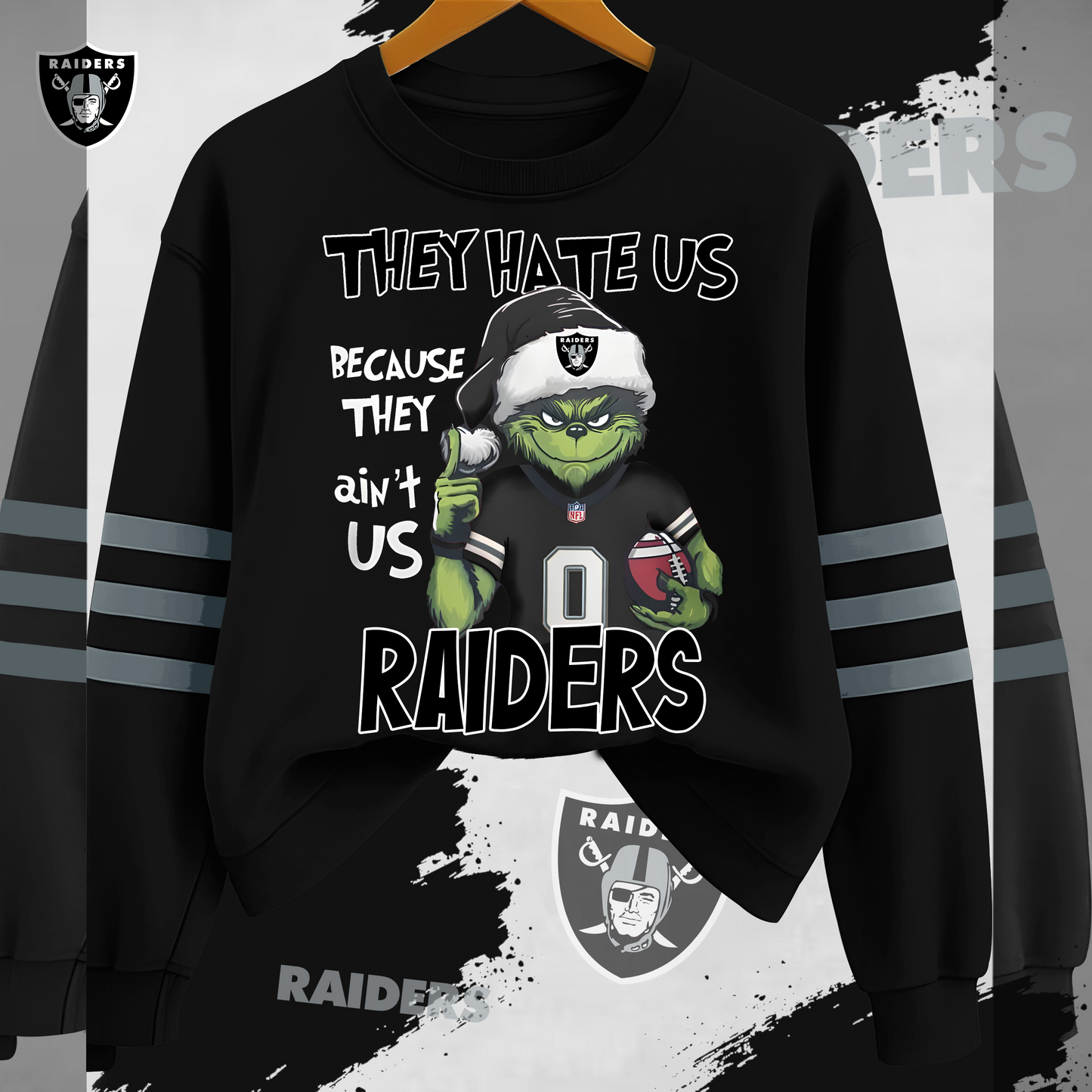 LVR x NFL They Hate Us Sweatshirt DDT HLPHUONG