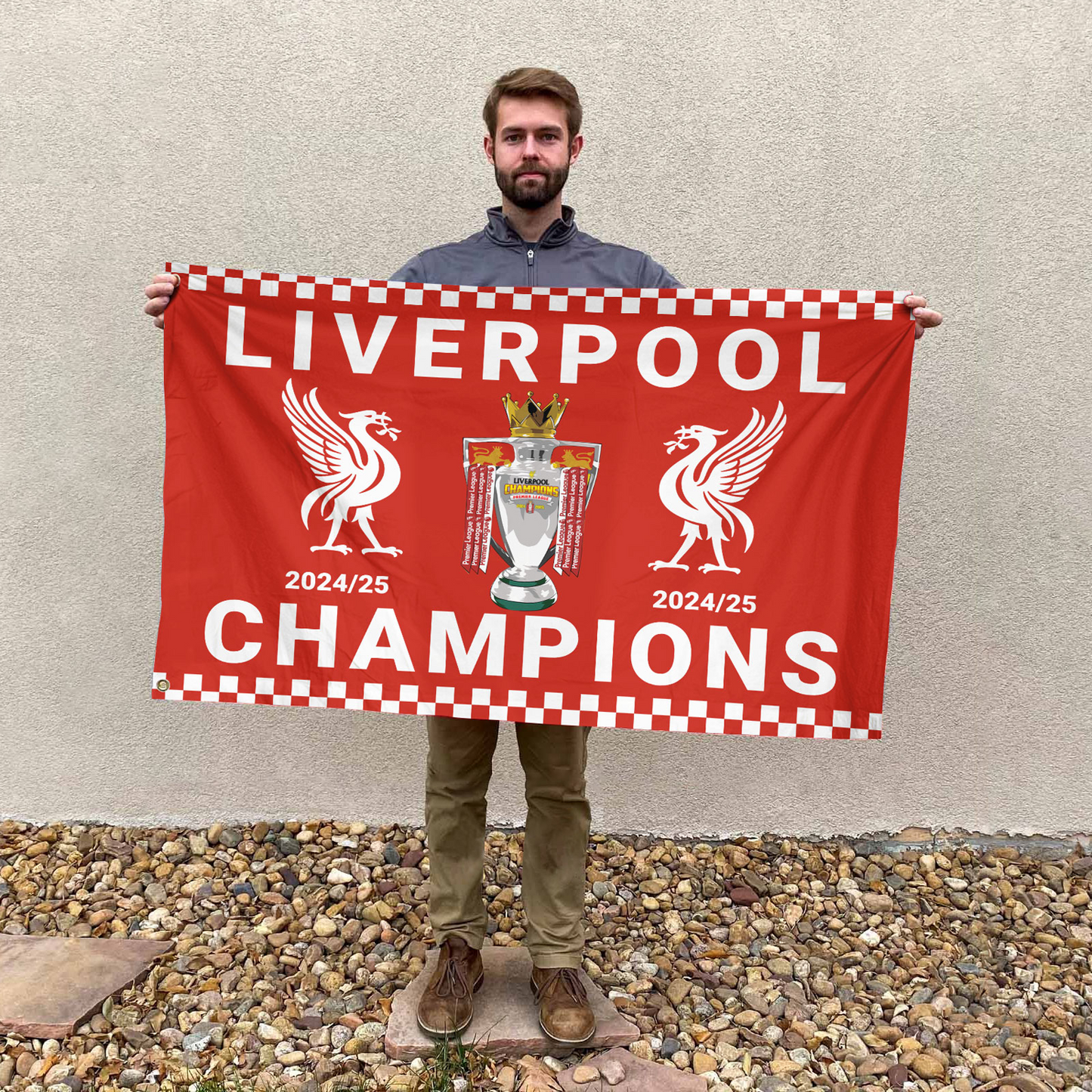 Liverpool FC 3D House Flag V2 NDD