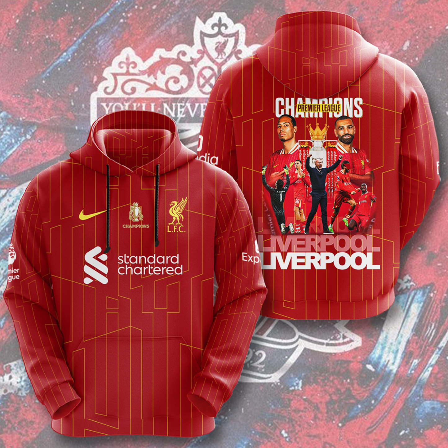 Liverpool FC 3D Shirt V1 NDD DVT