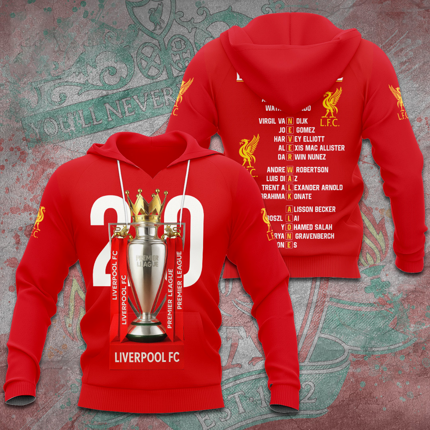 Liverpool FC 3D Shirt V4 NDD