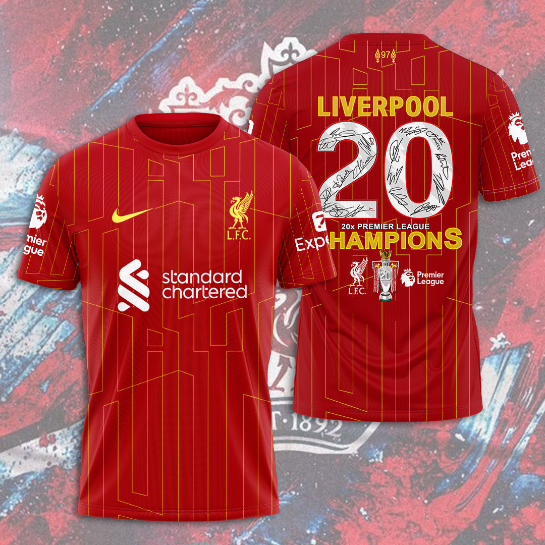 Liverpool FC 3D Shirt V4 NDD