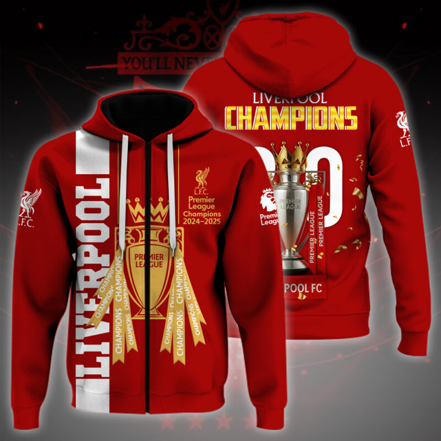 Liverpool FC Champions 3D Shirt V10 NDD