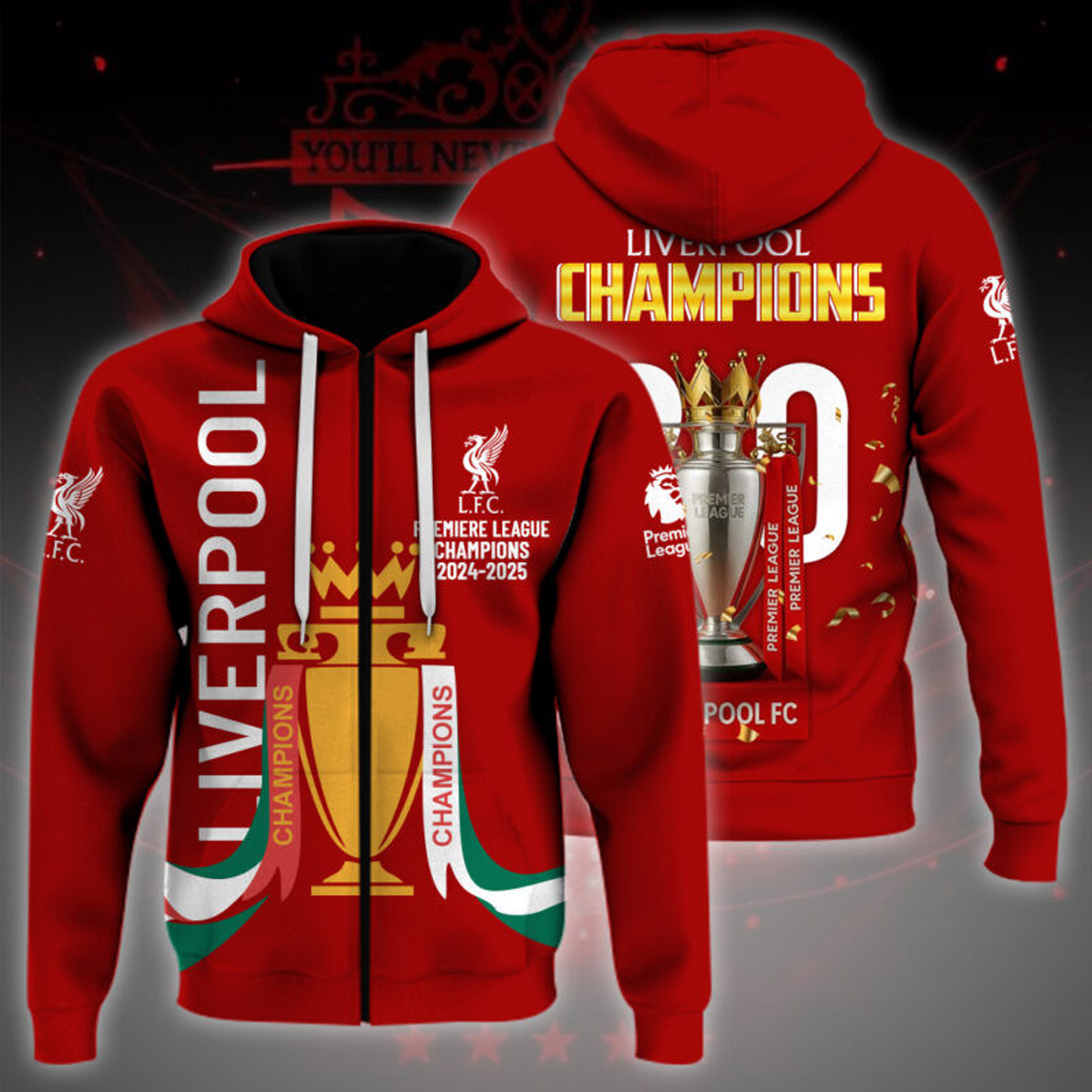 Liverpool FC Champions 3D Shirt V9 NDD