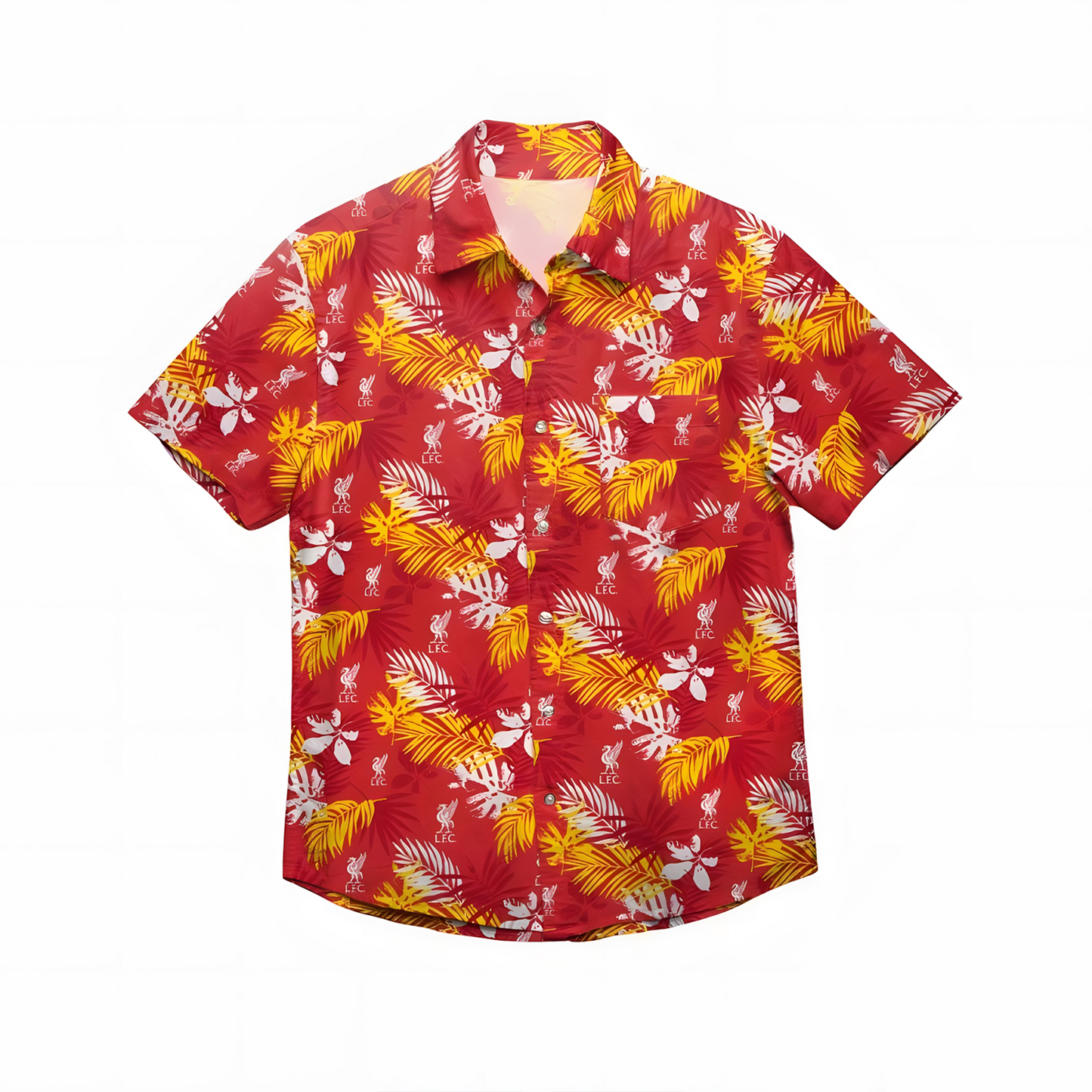 Liverpool FC Floral Hawaiian Shirt V1 DATND TANTD