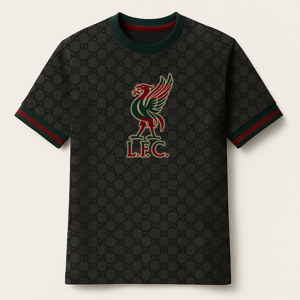 Liverpool FC GC Mens Tshirt Black DDTCTND