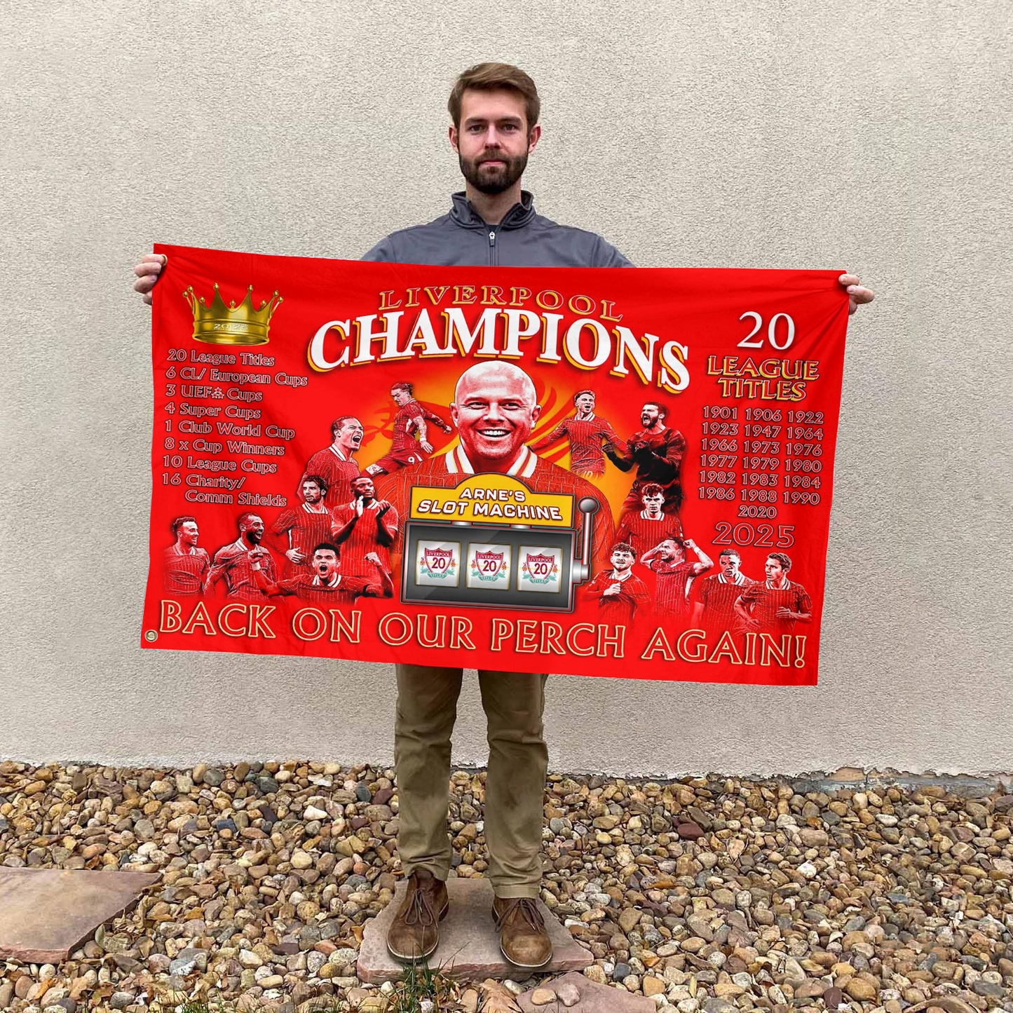 Liverpool FC 3D House Flag V1 NDD