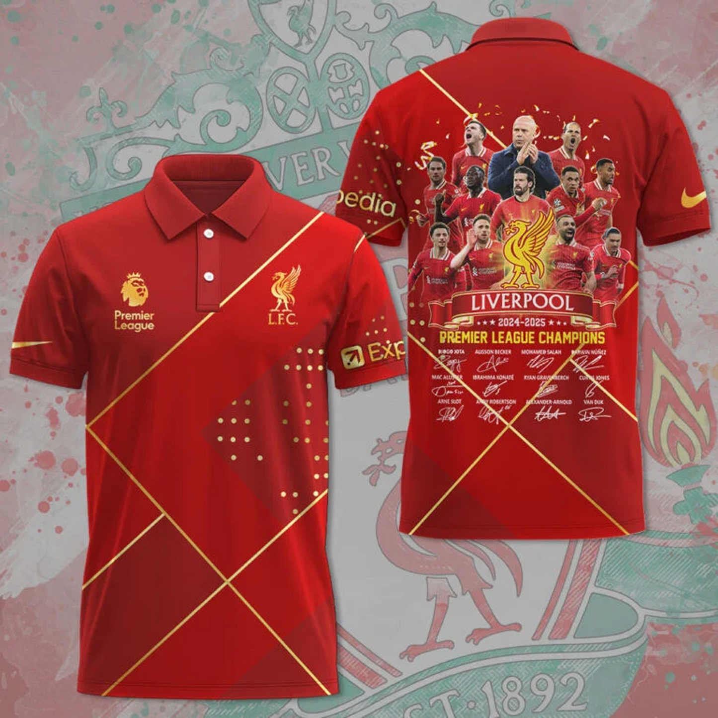 Liverpool FC Champions 3D Shirt V13 NDD