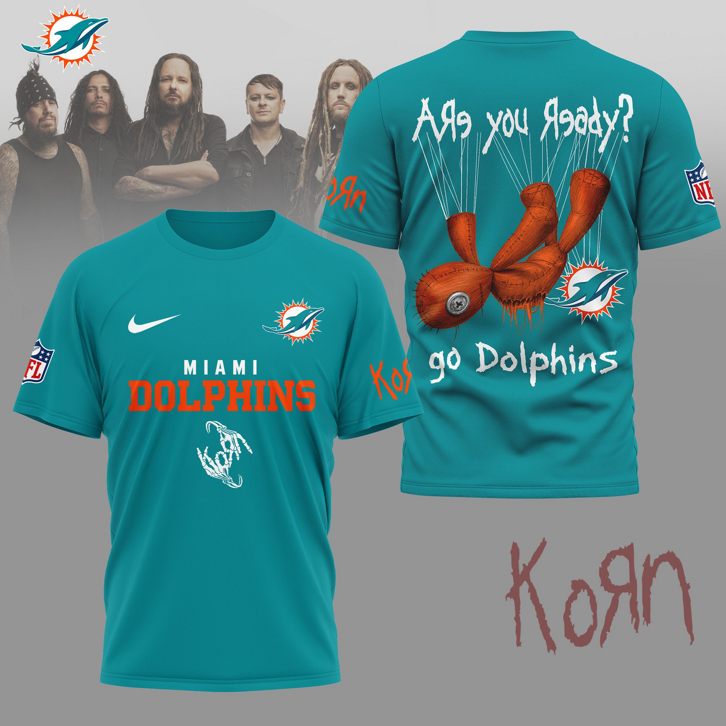 MD Premium NFL Korn Fan Shirt DDT CTND