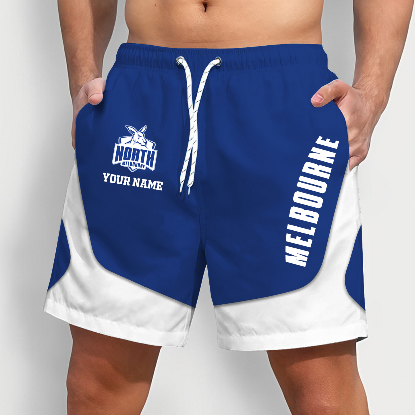 MEL x AFL Team Special Short Pants For Men Custom Name Gifts DATND TANTD