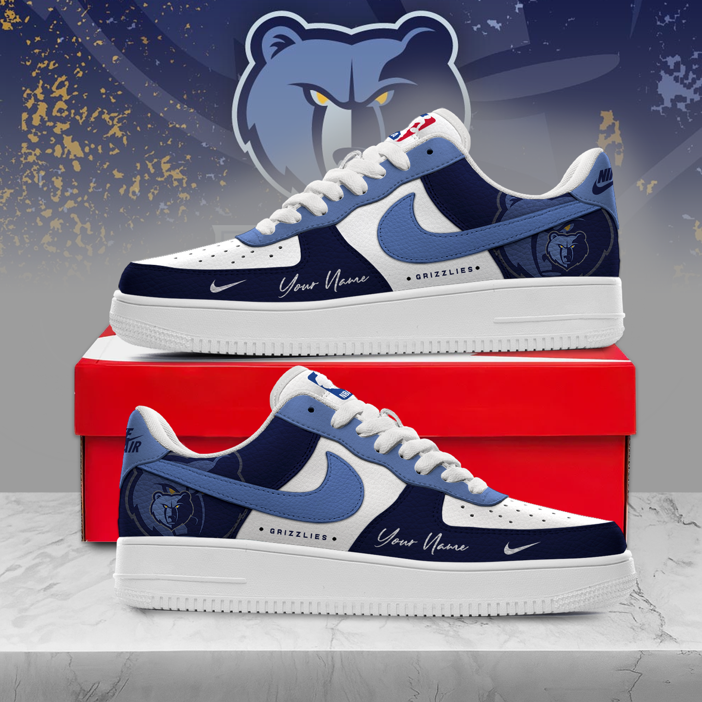MG Premium NBA AF1 Sneakers Victory Pride DDT NTL