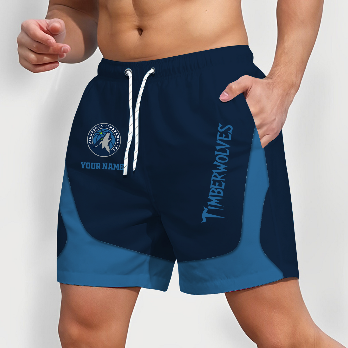 MIN x NBA Team Special Short Pants For Men Custom Name Gifts DATND TANTD