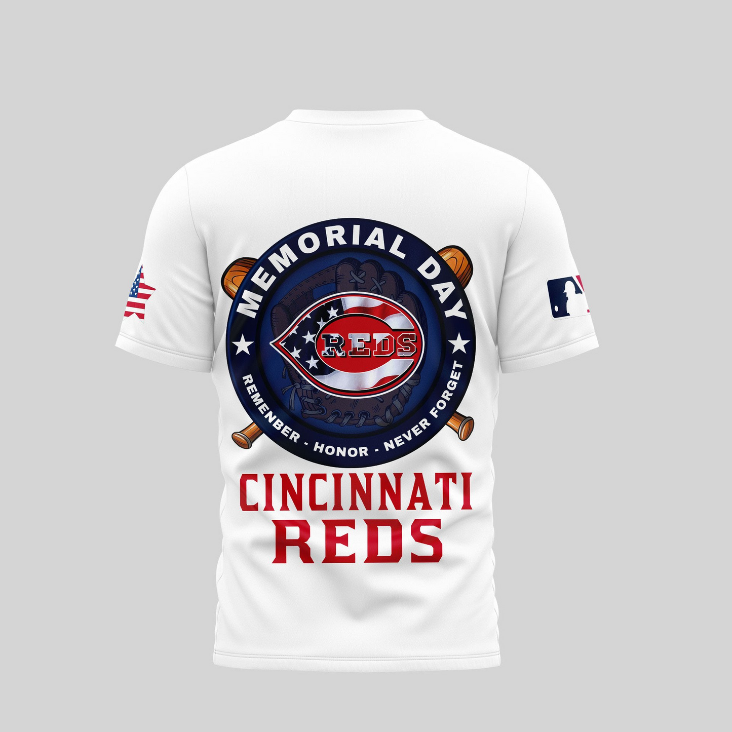 MLB Cincinnati Reds Memorial Day Shirt DDTTTV