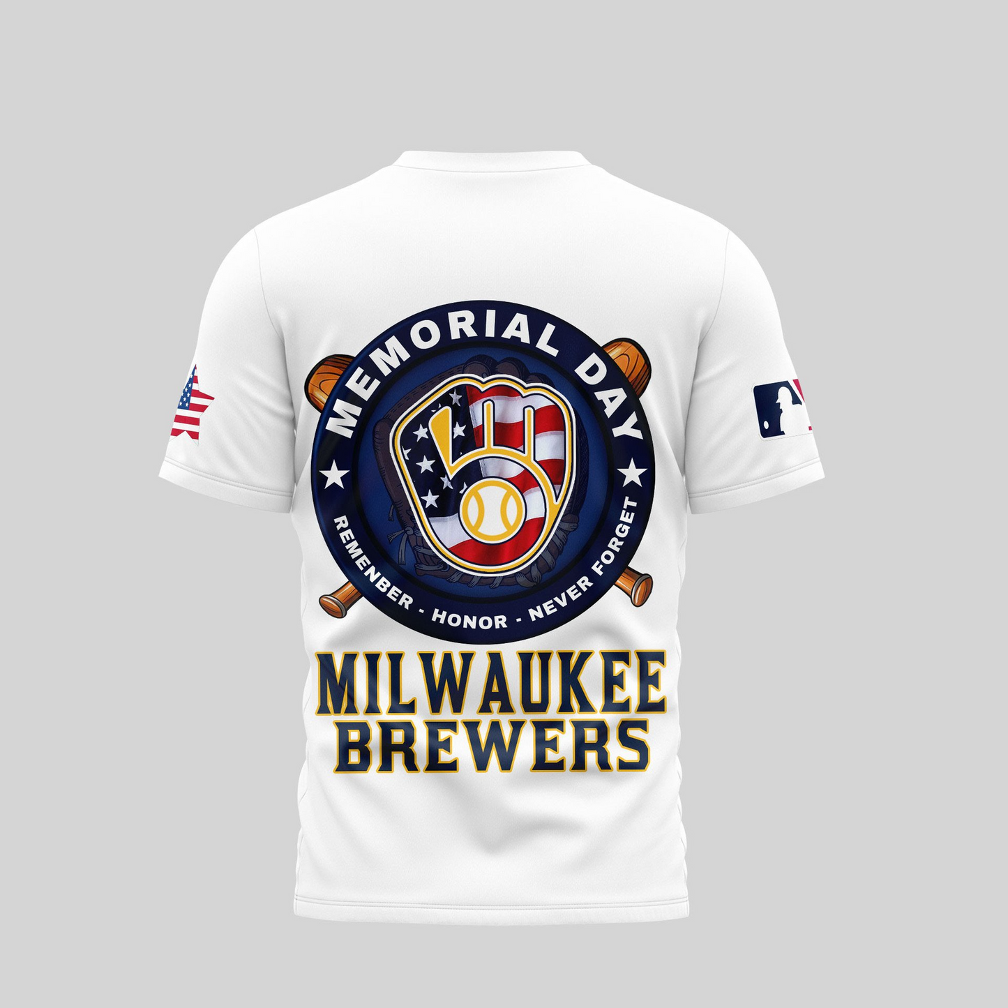 MLB Milwaukee Brewers Memorial Day Shirt DDTTTV