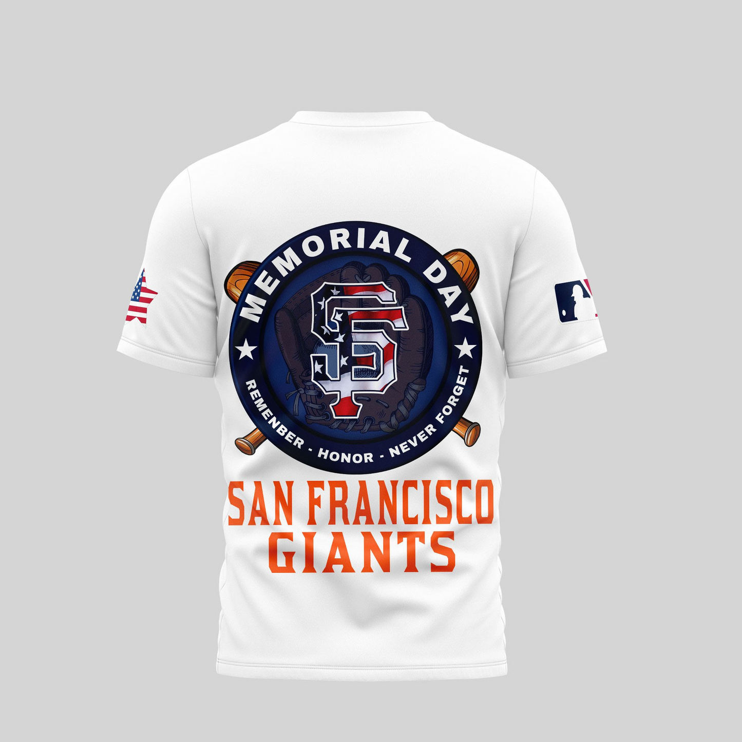 MLB San Francisco Giants Memorial Day Shirt DDTTTV