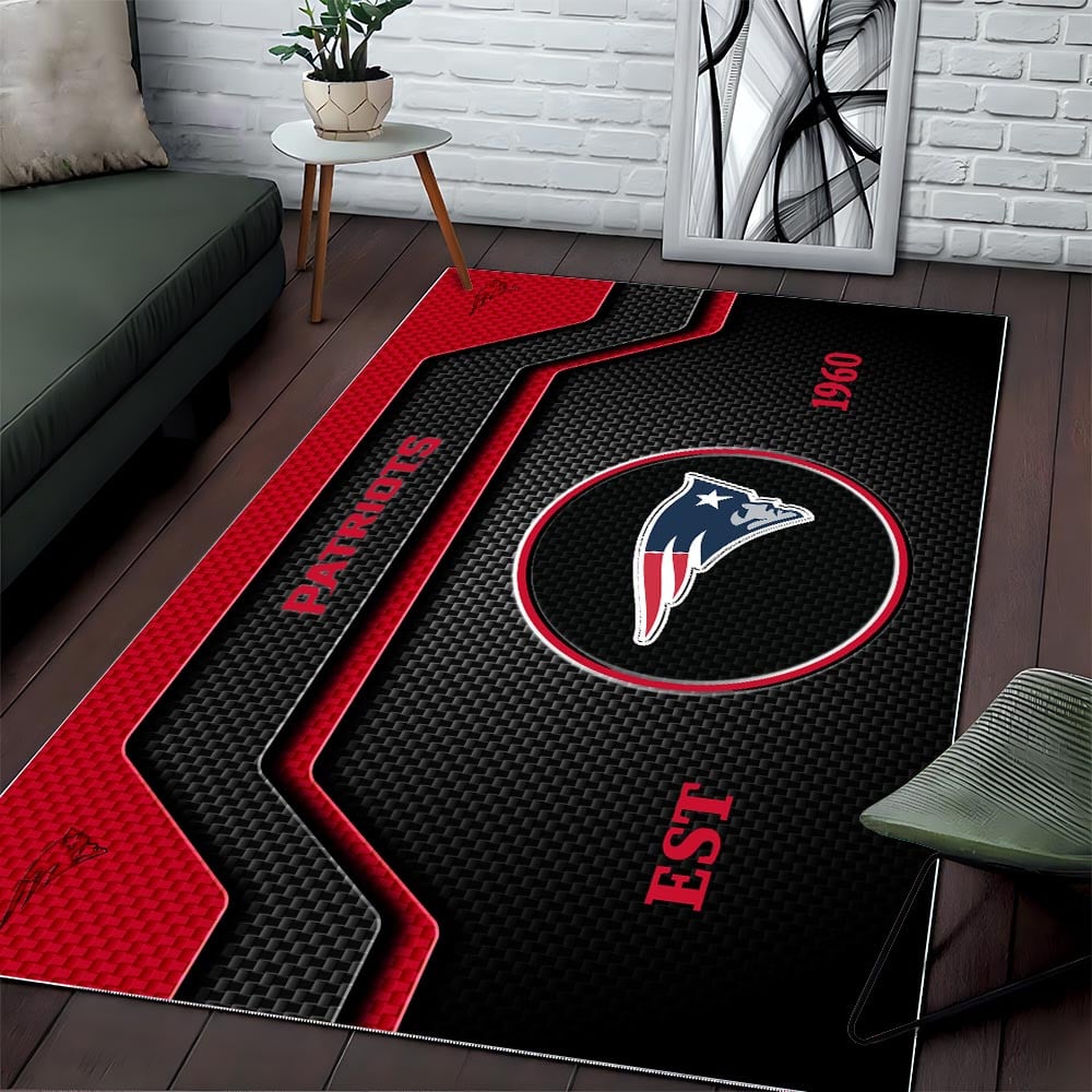 NE x NFL Modern Sports Living Room Rug DatND DVT