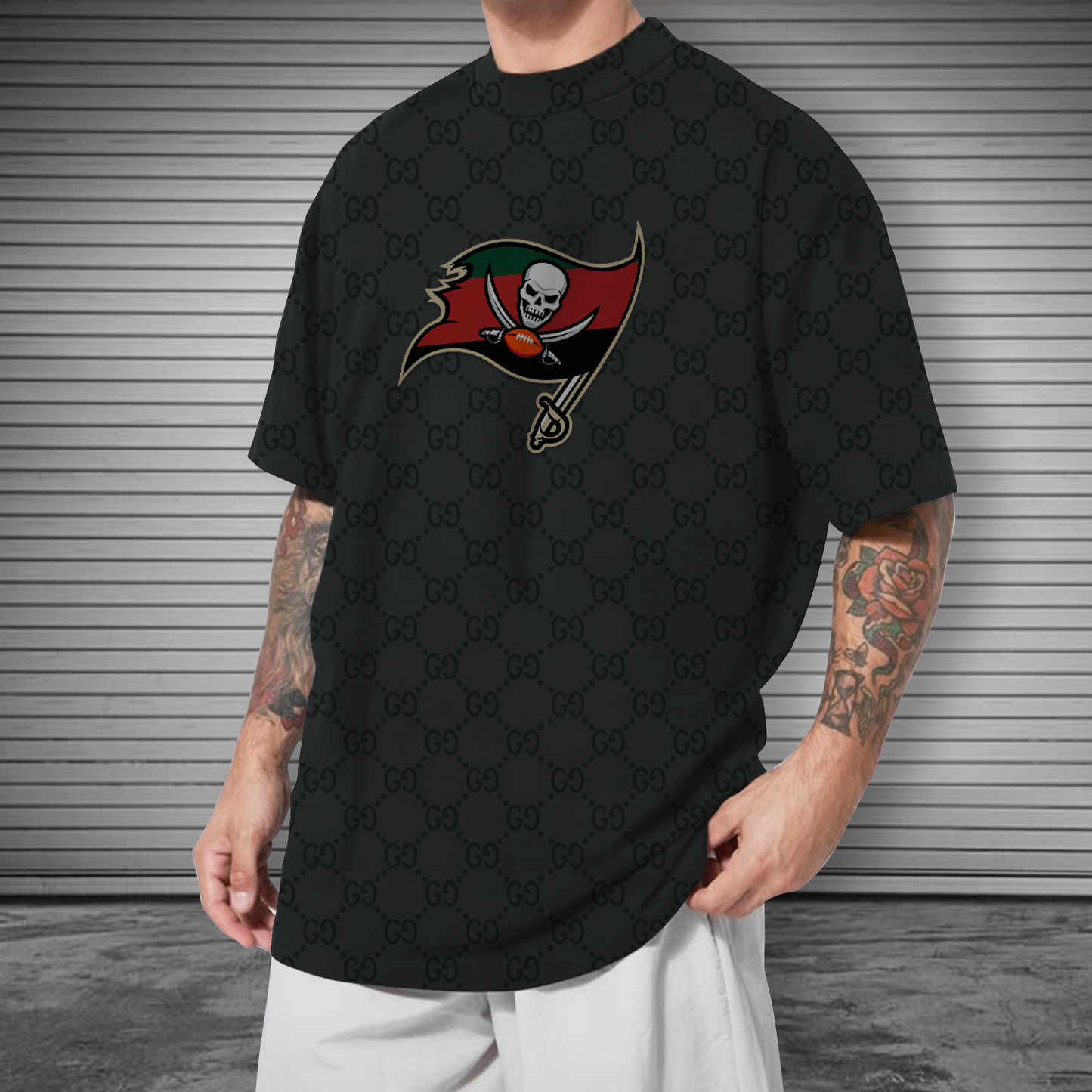NFL Tampa Bay Buccaneers Mens Crew Neck Tshirt V2 NDD