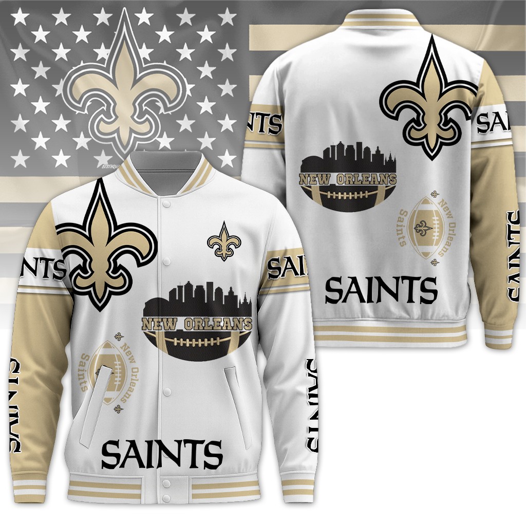 NOS Premium NFL 3D Graphic Varsity Jacket DDT 071125 NTL