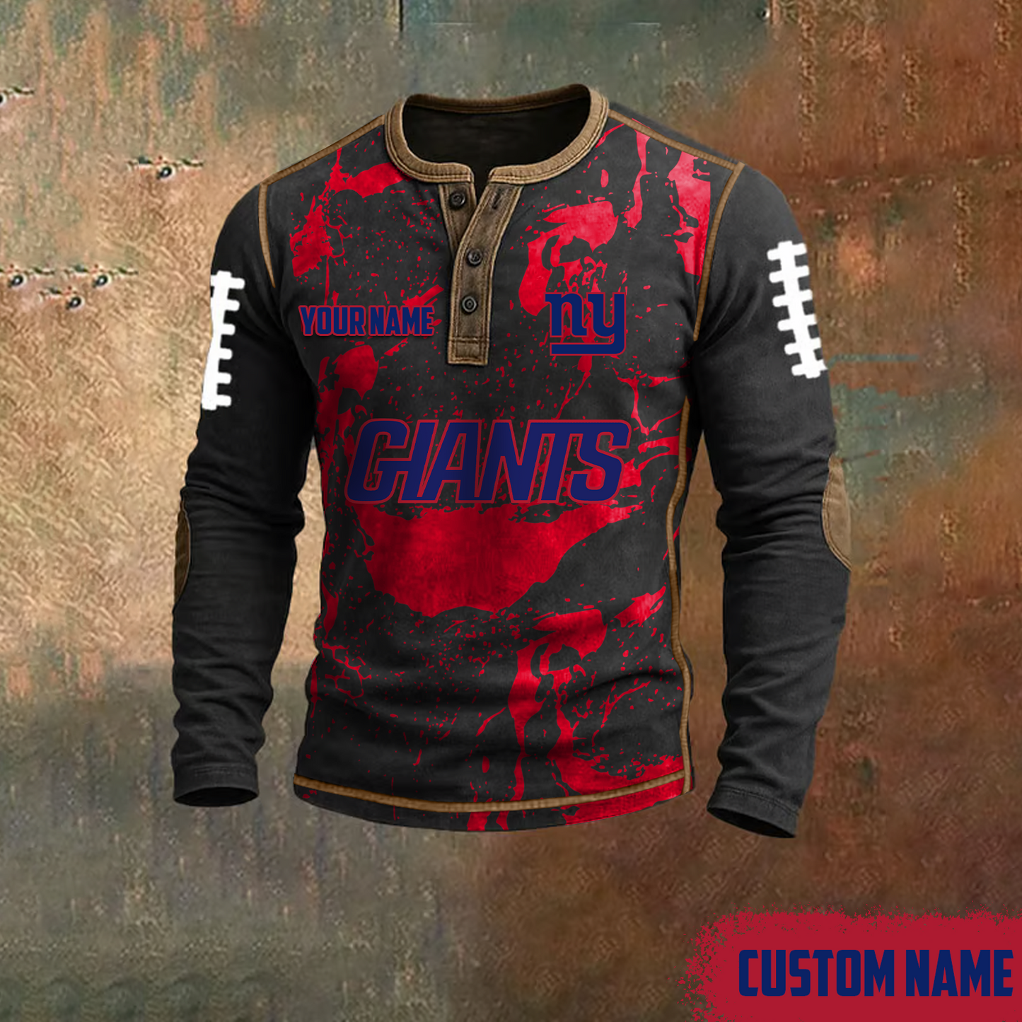 NYG x NFL LONG SLEEVE SHIRT DATND TANTD