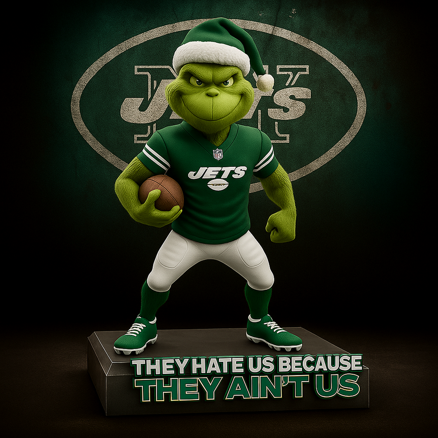 NYJ x TG Christmas Acrylic Art Block DATND TANTD