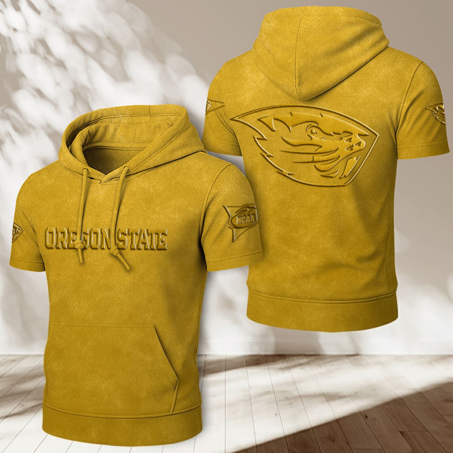 OSF x NCAA Half Sleeve Hoodie T-Shirt DatND ThuongNH