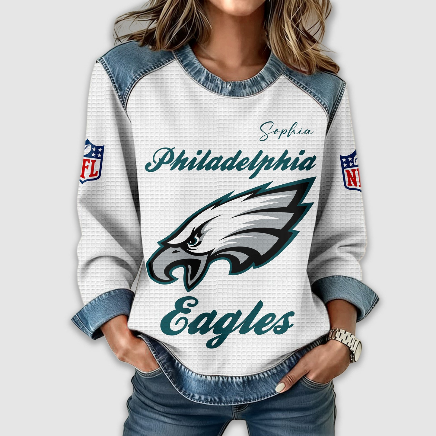 PE Premium NFL Print Casual Sweatshirt DDT CTND
