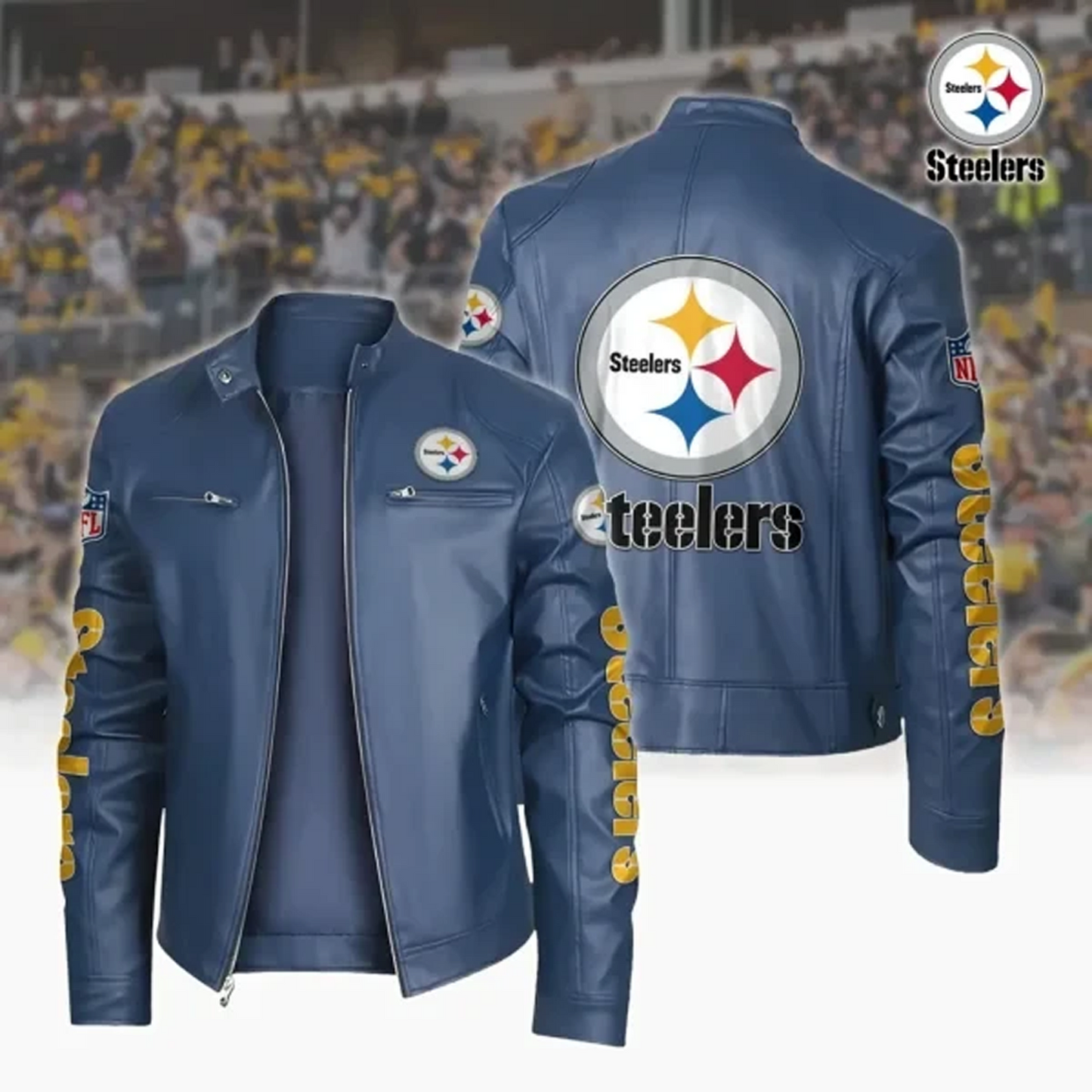 PIT x NFL Sport Leather Jacket DATND TANTD