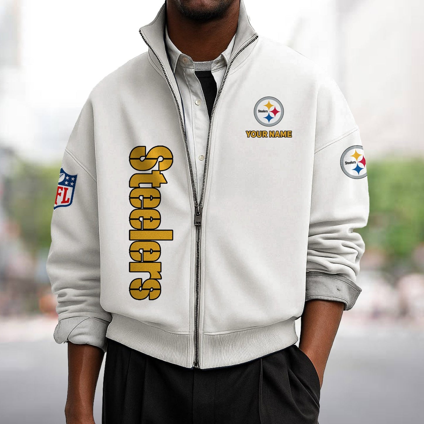 PIT x NFL Sweatshirt Full Zip DATND TANTD