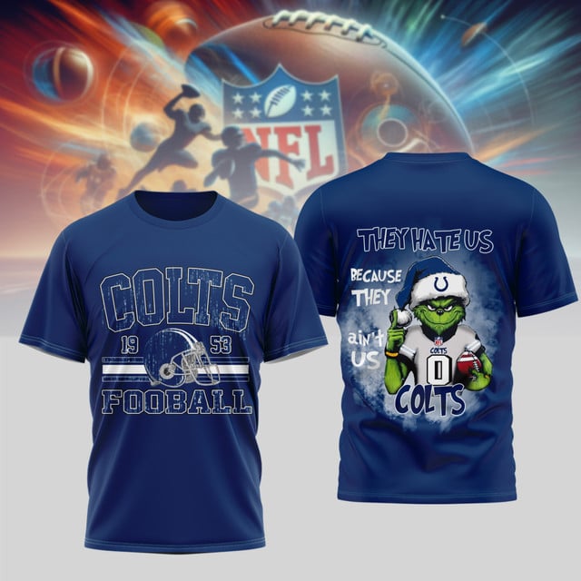 PREMIUM NFL X COL GRINCH 3D SHIRT NDT NHM