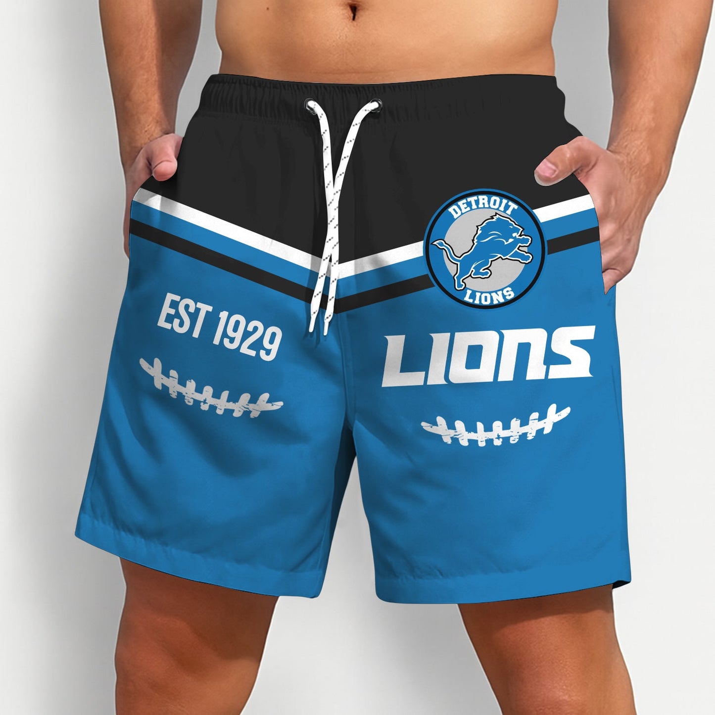PREMIUM NFL X DET Short Pants For Men Gifts FOR FAN 2025 NDT NHM