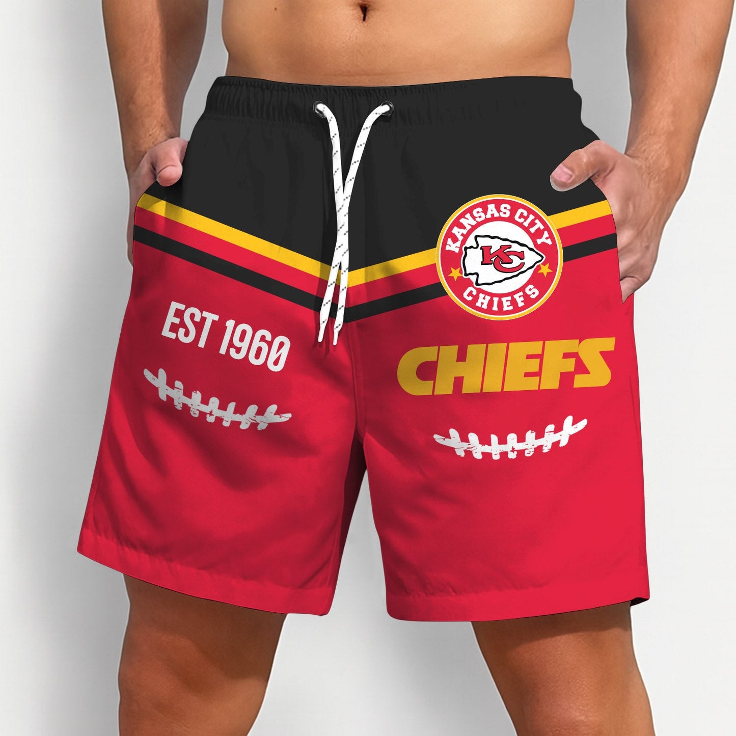 PREMIUM NFL X KC Short Pants For Men Gifts FOR FAN 2025 NDT NHM