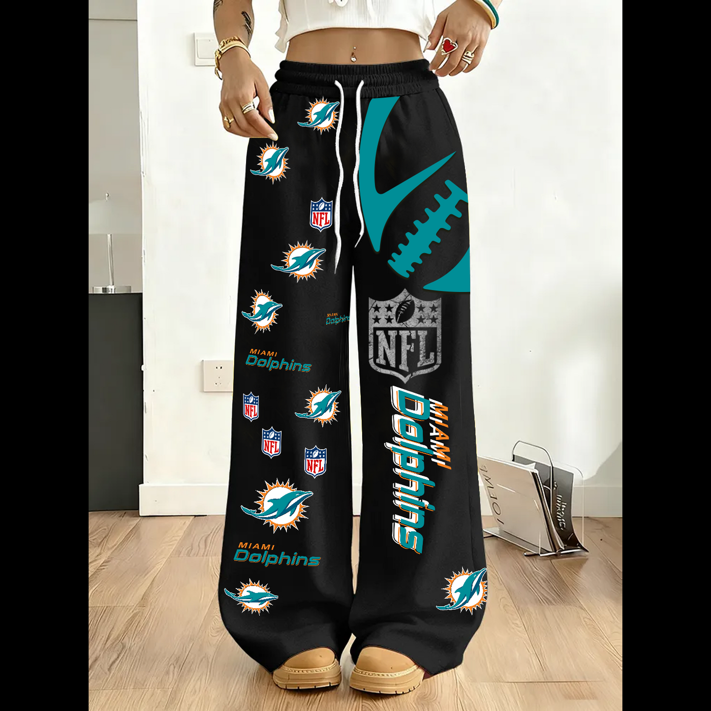 PREMIUM NFL X MIA 3D Casual Graphic Sweatpants NDT TDT