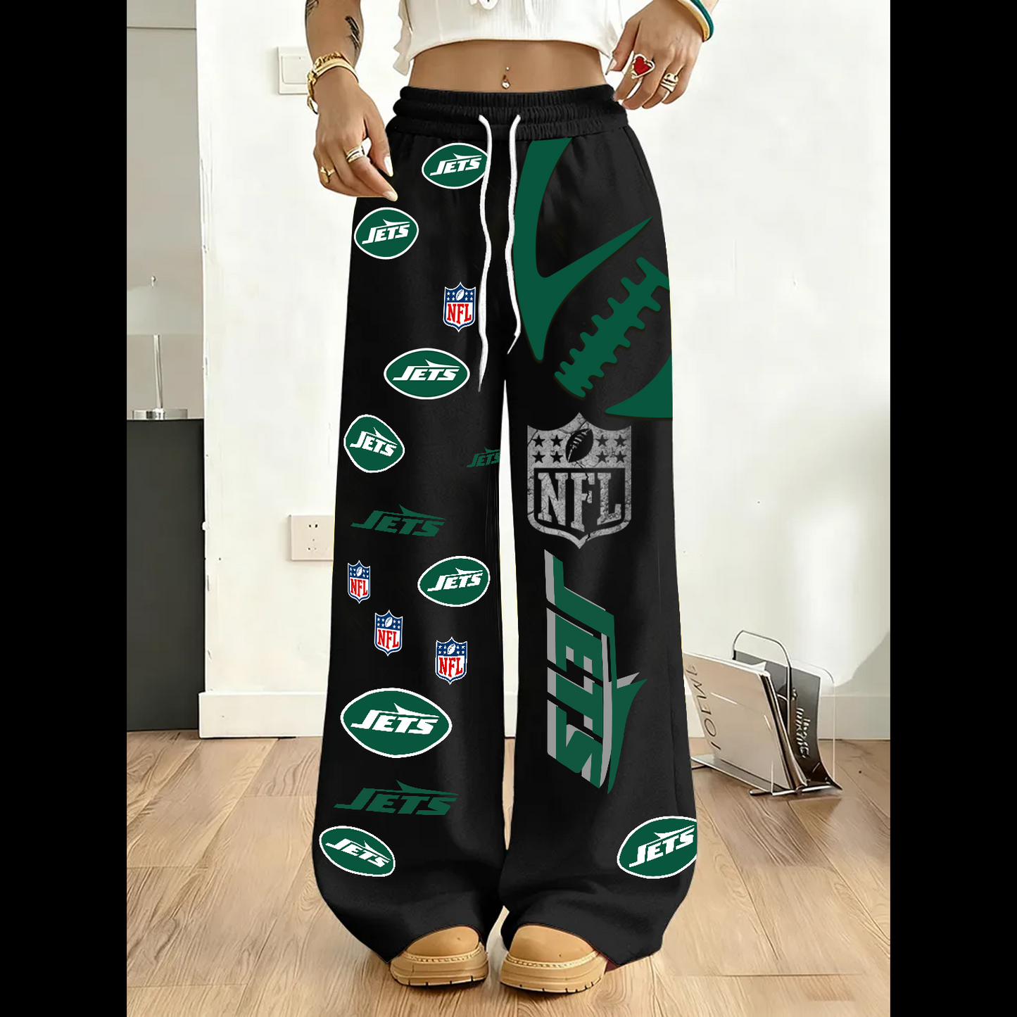 PREMIUM NFL X NYJ 3D Casual Graphic Sweatpants NDT TDT