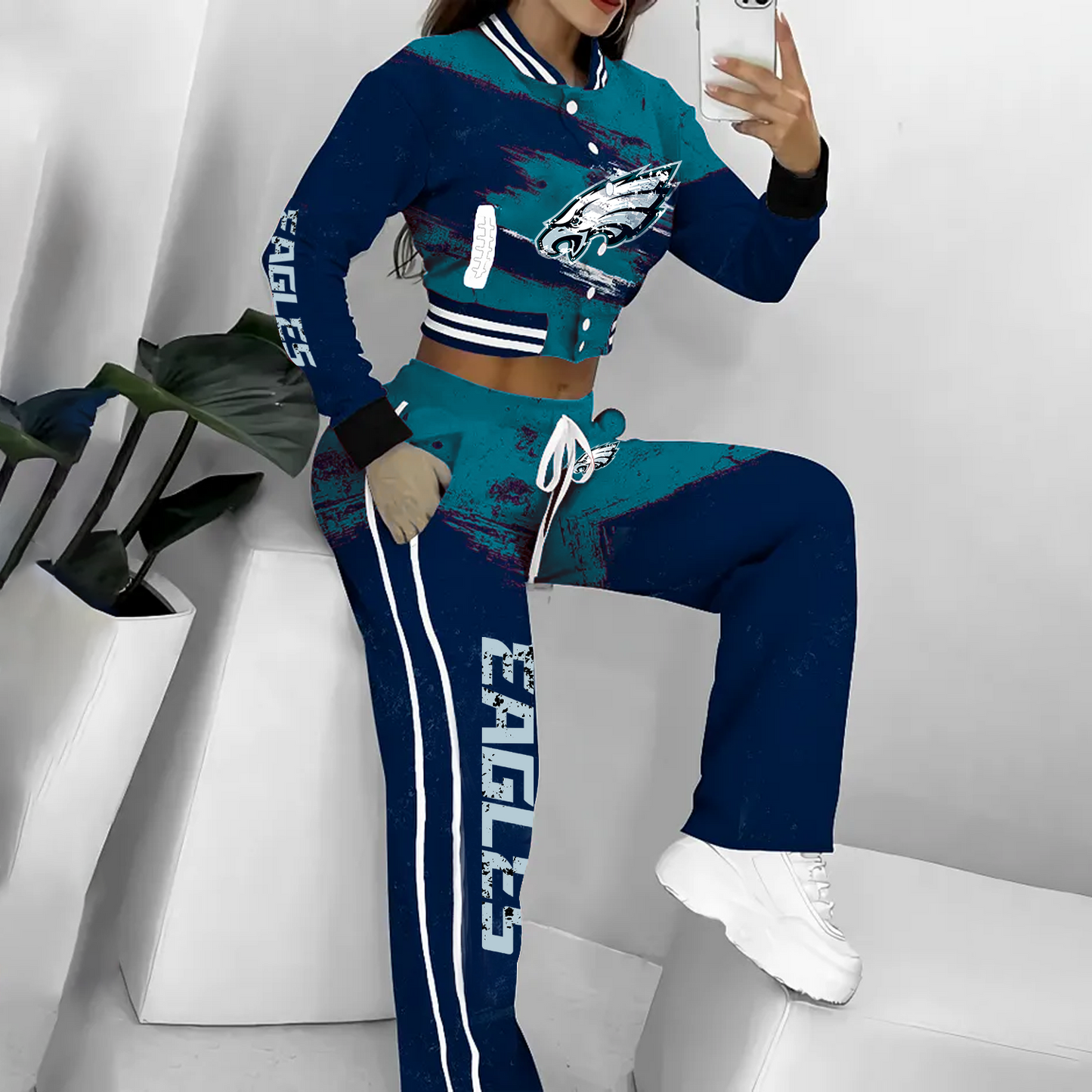 PREMIUM PHI X 3D Varsity Jacket Set NDT TDT