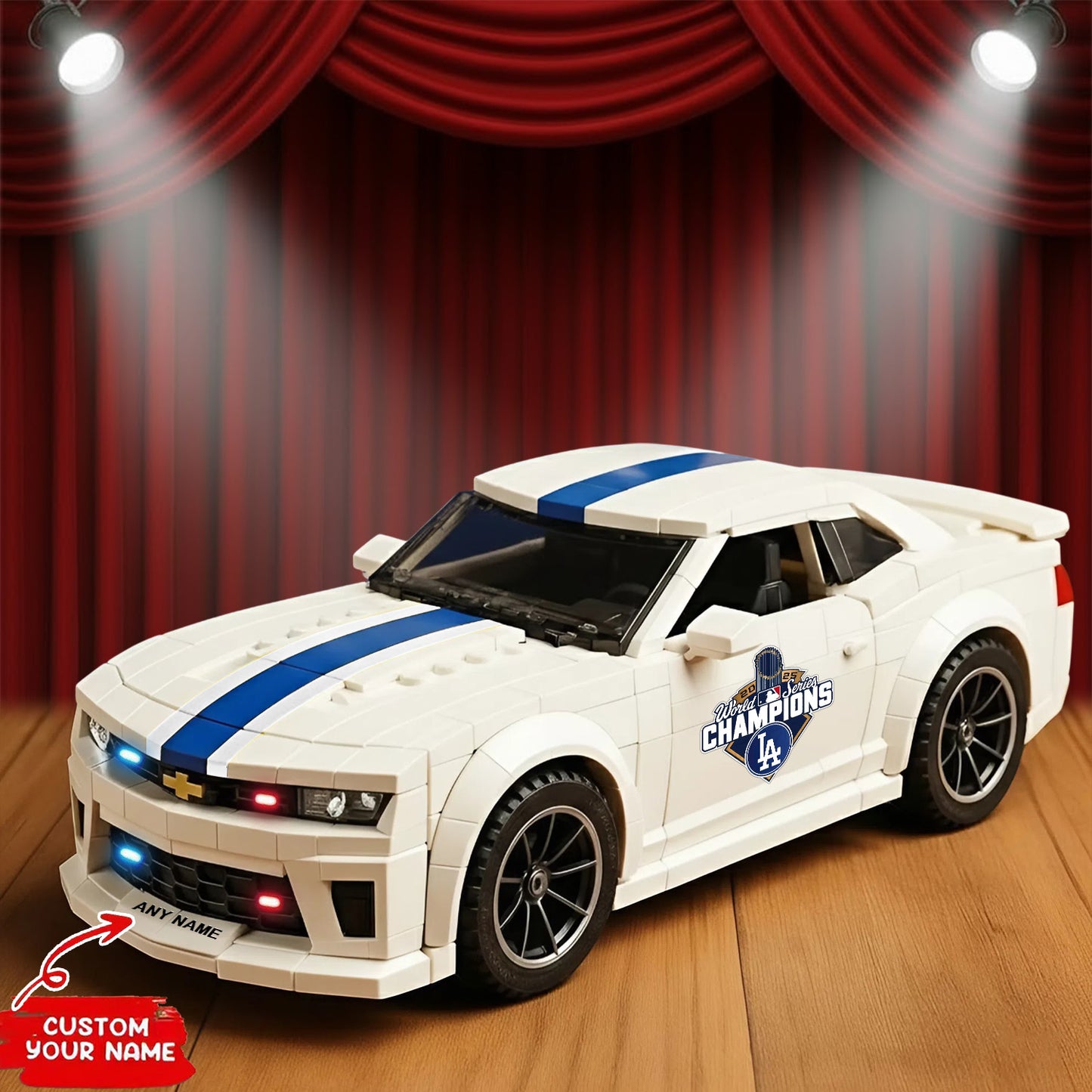 PREMIUM MLB x LAD β National League Champions 2025 LED LIGHT Team Camaro Z28 NDT NHM 051125