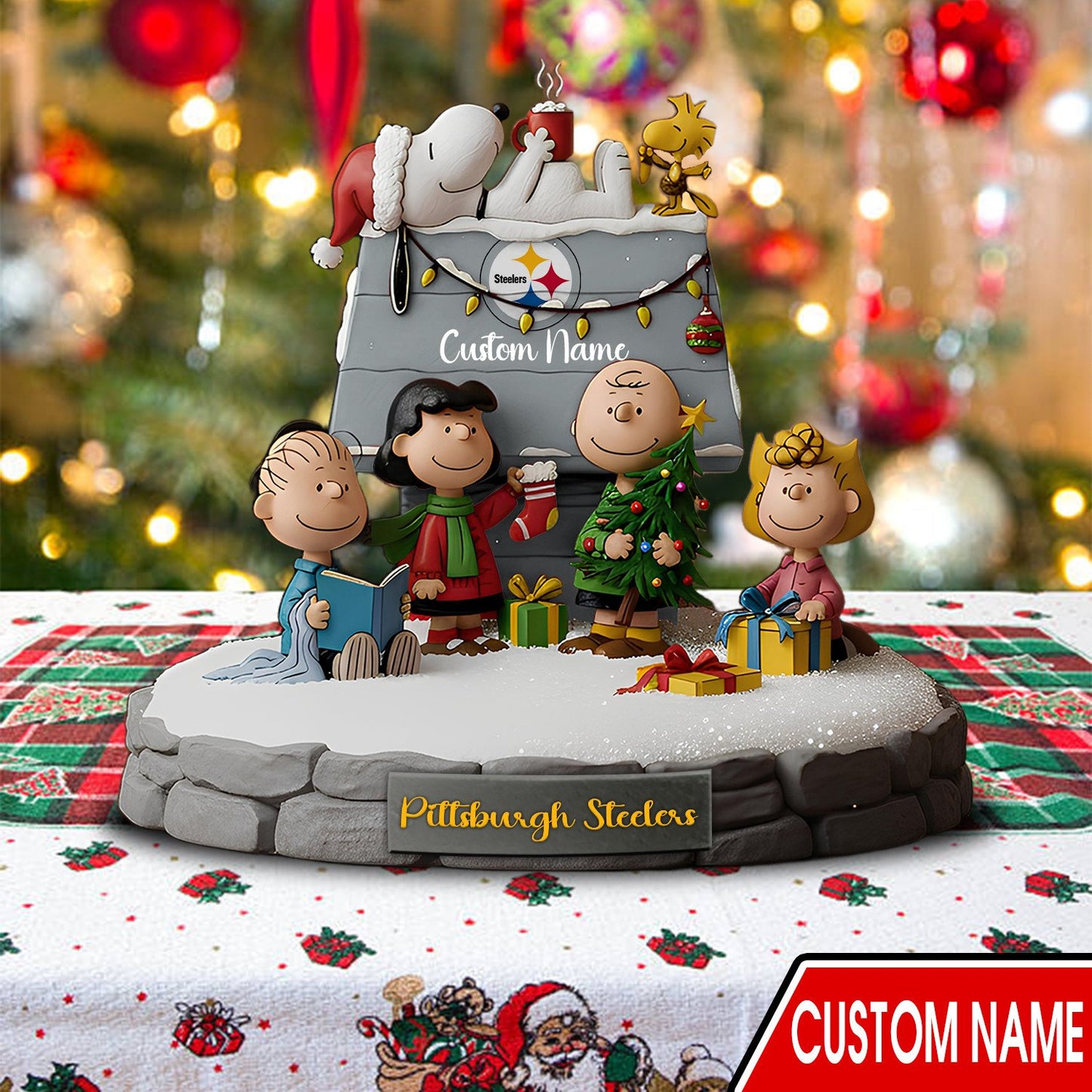 PREMIUM NFL X PIT Snoopy Special Acrylic Block Gift NDT NHM 101125