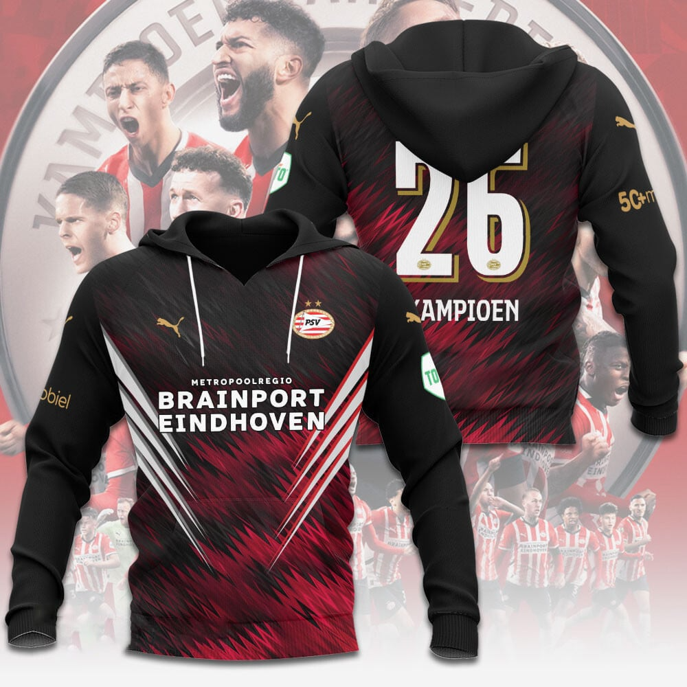 PSV Kampioenen Eredivisie 2025 Shirt DDTTTV