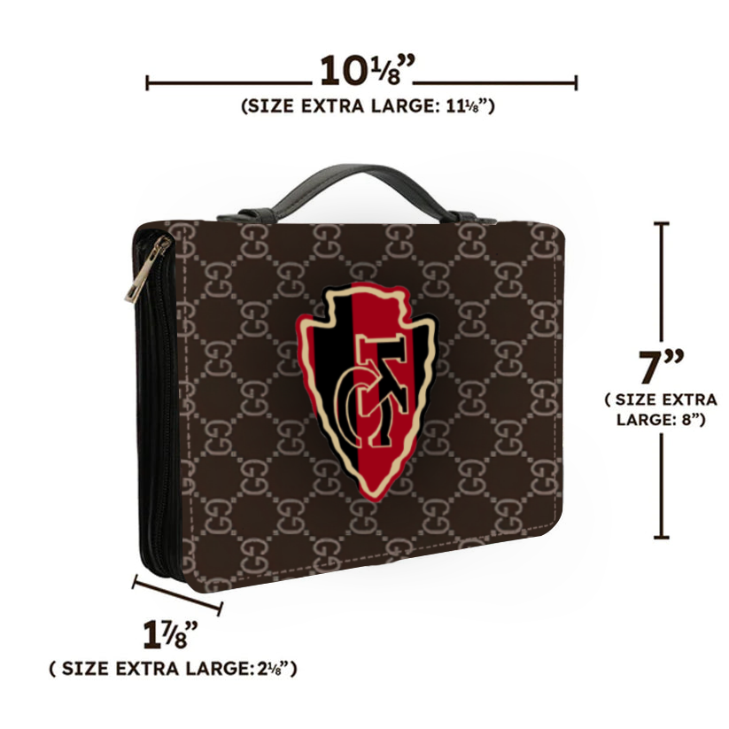 Personalized Name NFL KCC GC Bible Cover