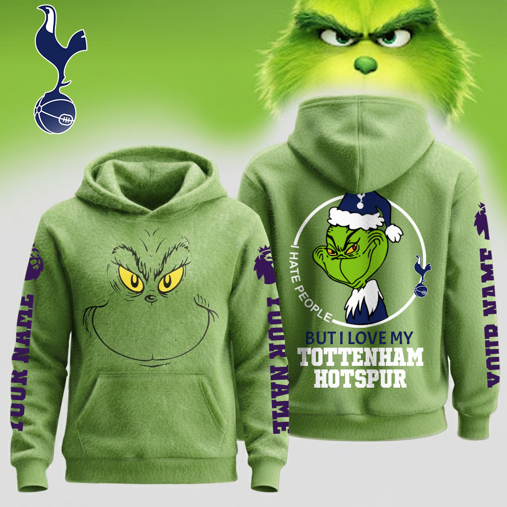 Premium EPL X TOT Grinch Christmas Hoodie V2 NDT NHM125