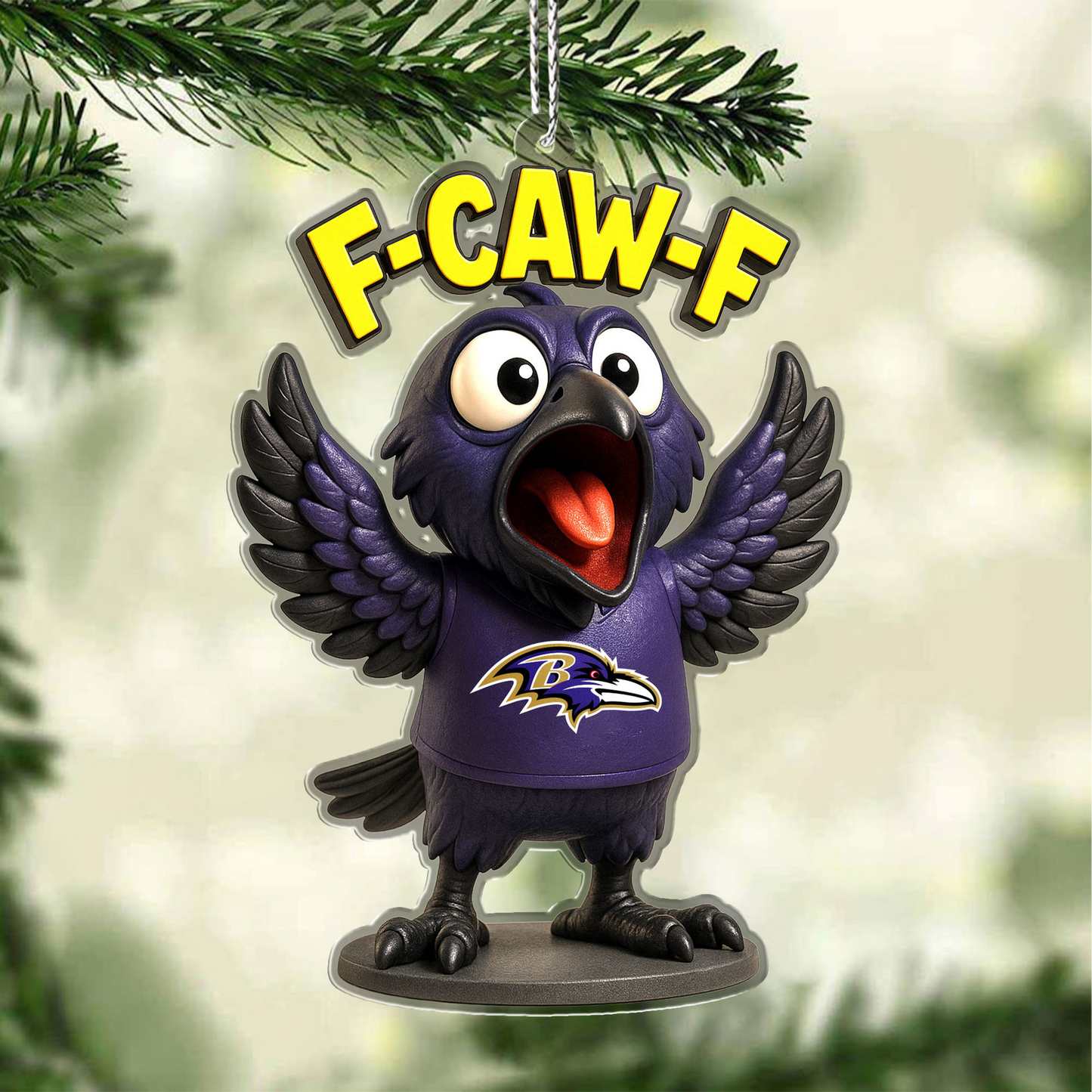 Premium NFL BAL Chrismast Ornament V4 NMD TTV