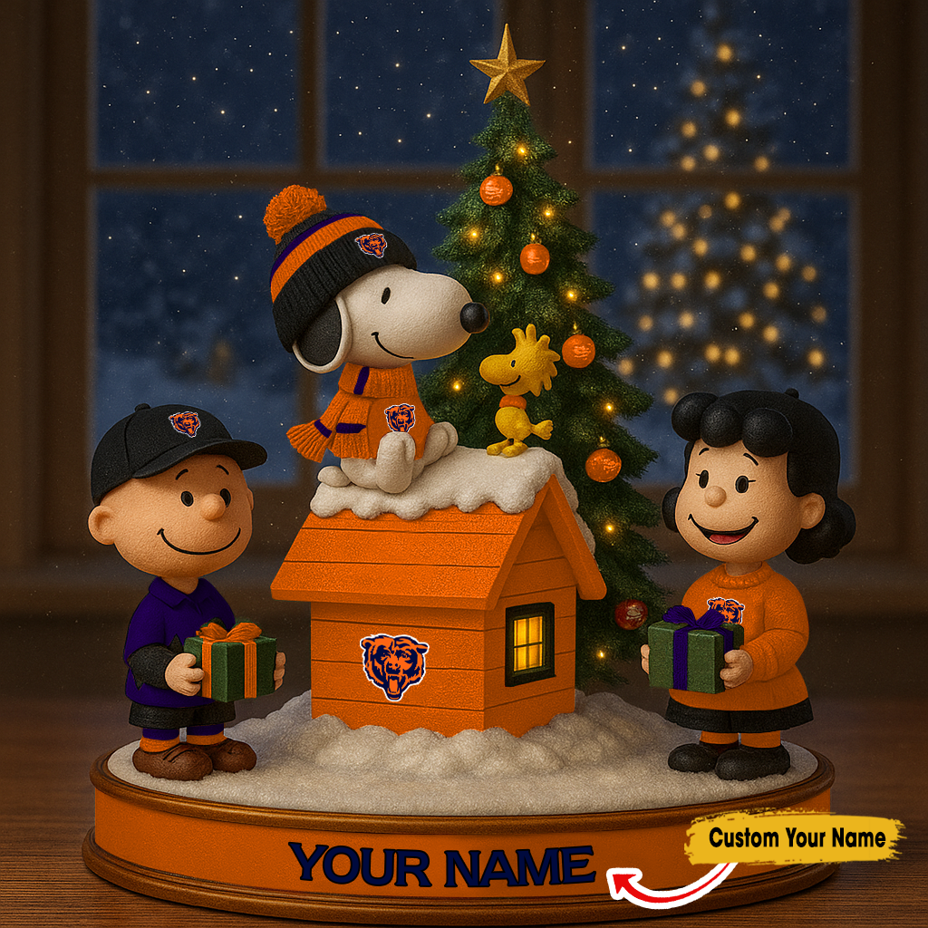 Premium NFL CHI x SNP Arcylic Plaque V7 NMD TTV