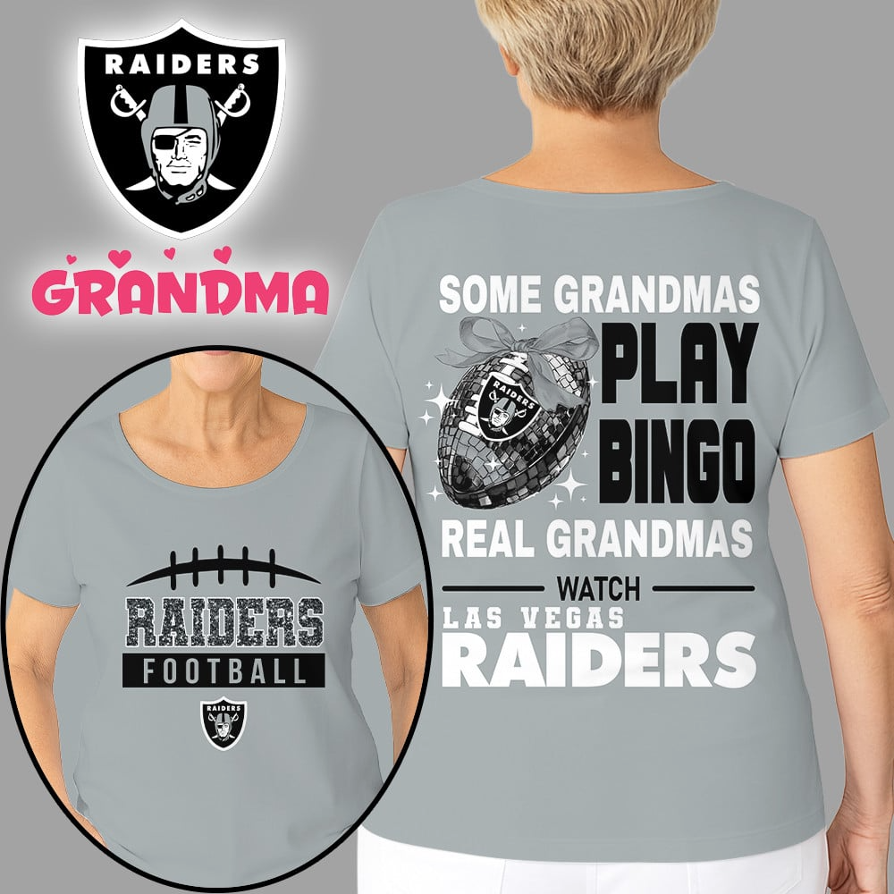 Premium NFL X LV Football Grandmas Fan 3D SHIRT NDT NHM