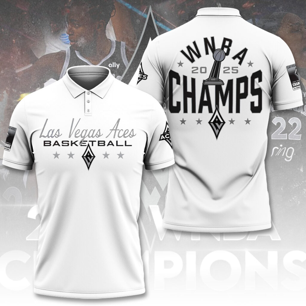 Premium WNBA LVA Champions 2025 Polo V11 NMD TTV